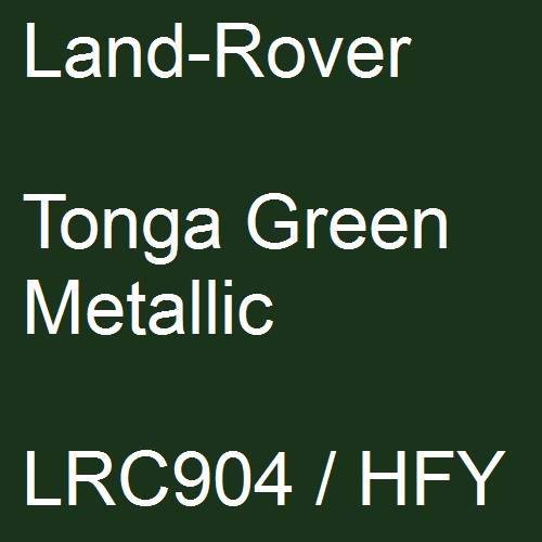 Land-Rover, Tonga Green Metallic, LRC904 / HFY.